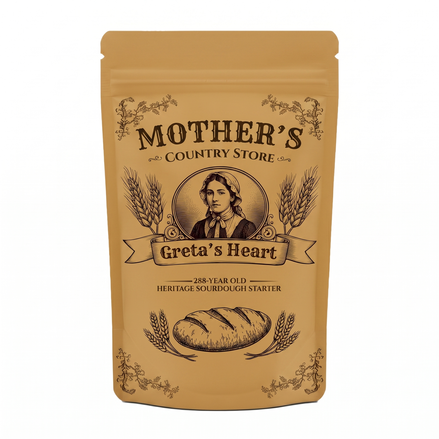 Greta's Heart — Bavarian Rye Sourdough Starter