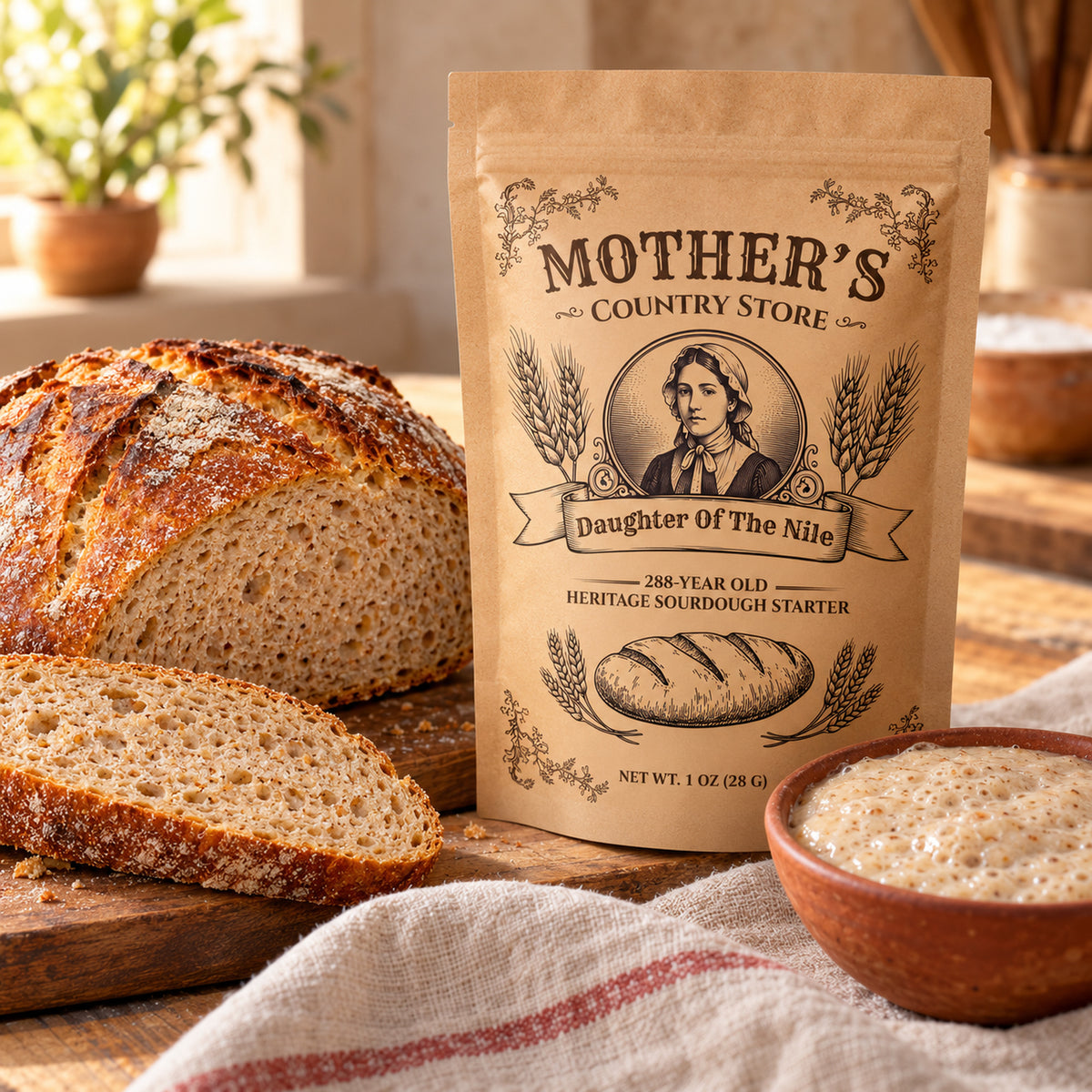 Daughter of the Nile — Egyptian Emmer Sourdough Starter