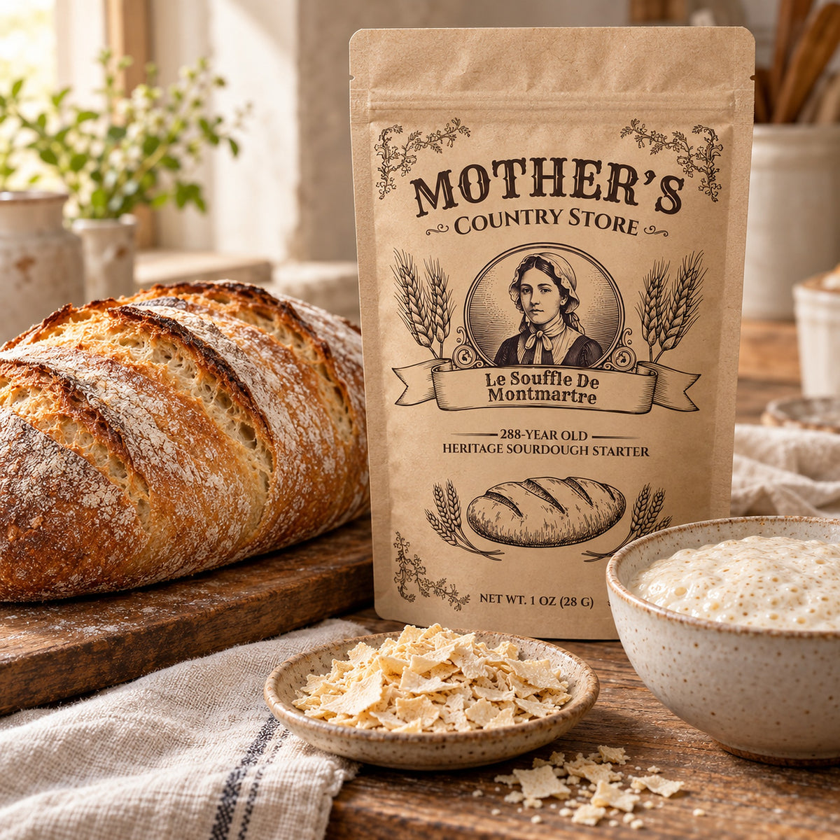 Le Souffle de Montmartre — French Levain Starter