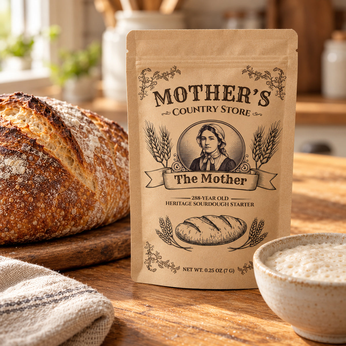 Mother of a Thousand Loaves — Heritage Sourdough Starter