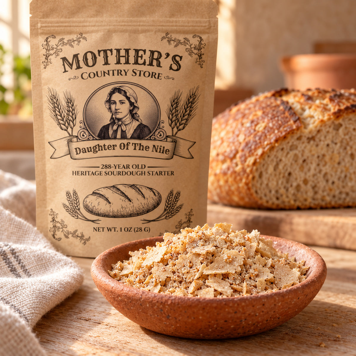 Daughter of the Nile — Egyptian Emmer Sourdough Starter