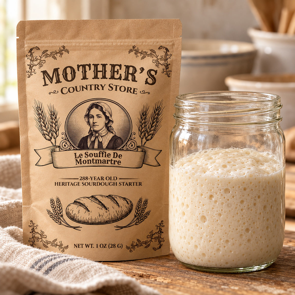 Le Souffle de Montmartre — French Levain Starter