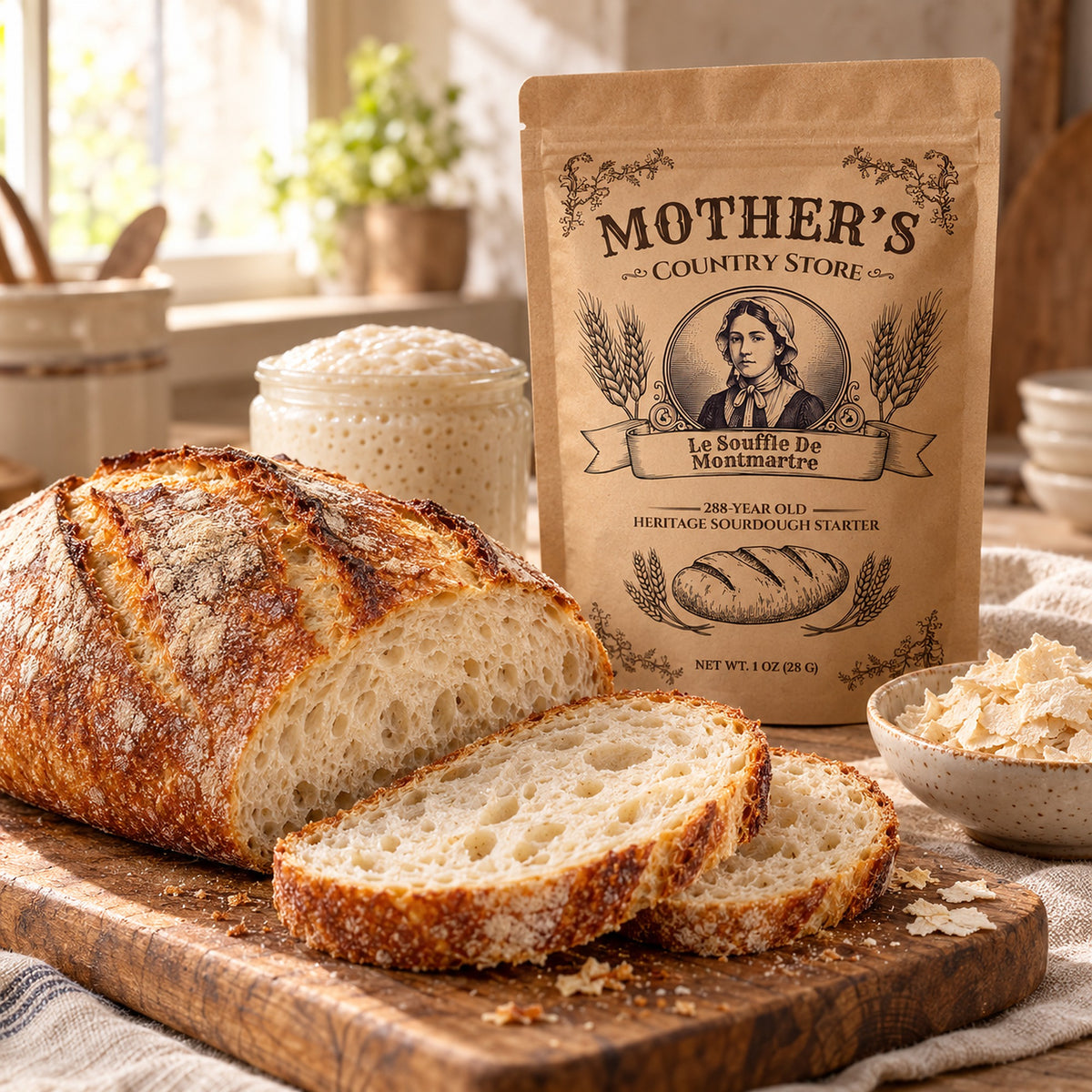 Le Souffle de Montmartre — French Levain Starter