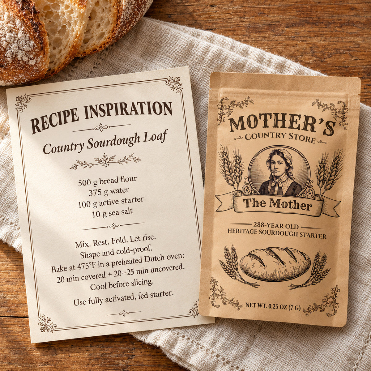 Mother of a Thousand Loaves — Heritage Sourdough Starter