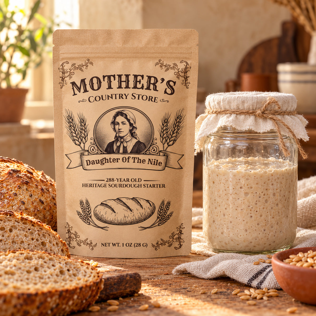 Daughter of the Nile — Egyptian Emmer Sourdough Starter