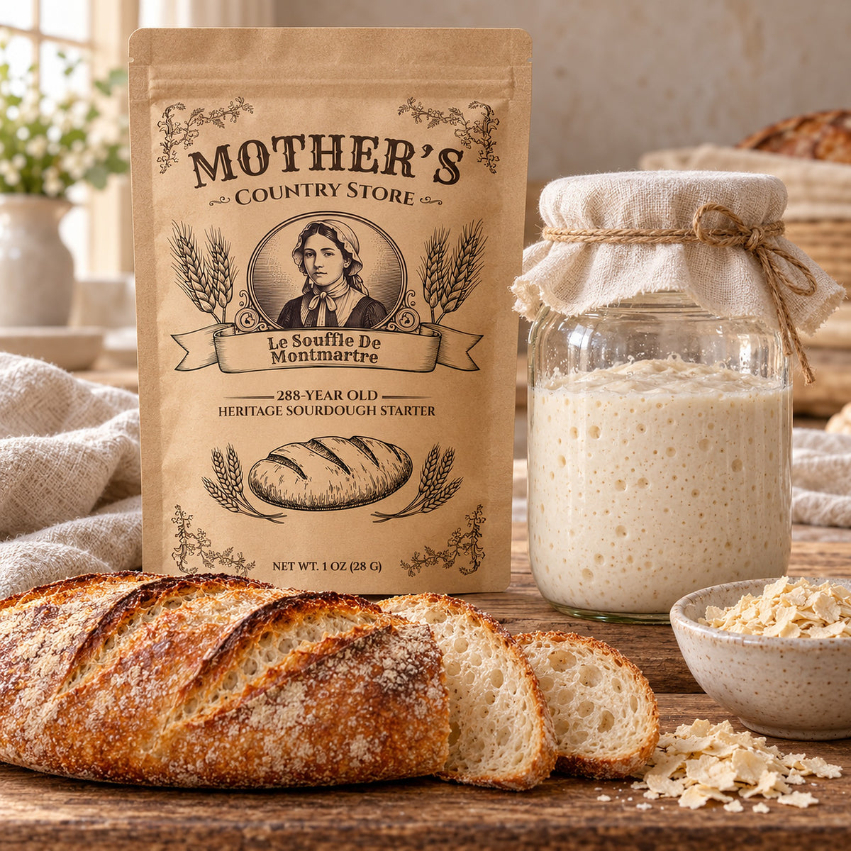 Le Souffle de Montmartre — French Levain Starter