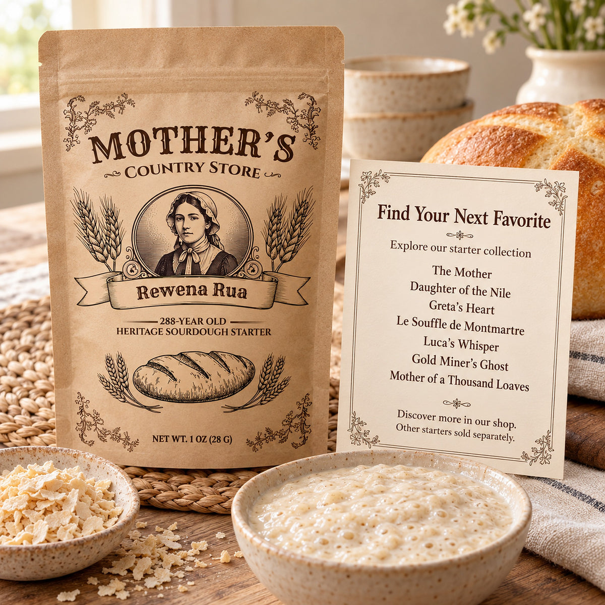 Rewena Rua — Maori Potato Sourdough Starter