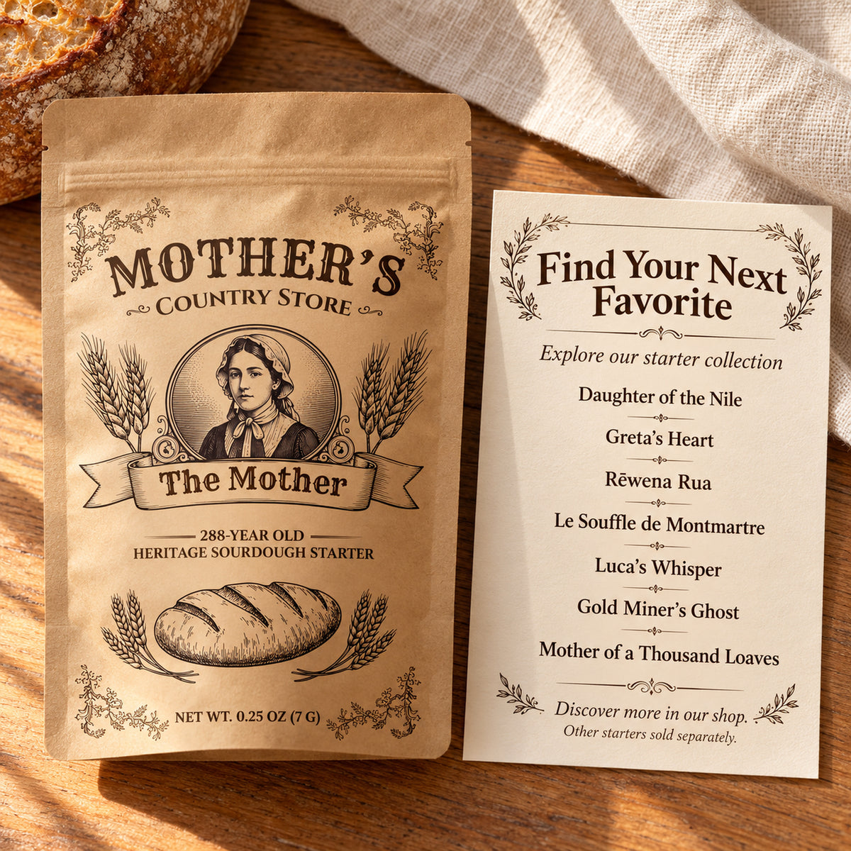 Mother of a Thousand Loaves — Heritage Sourdough Starter