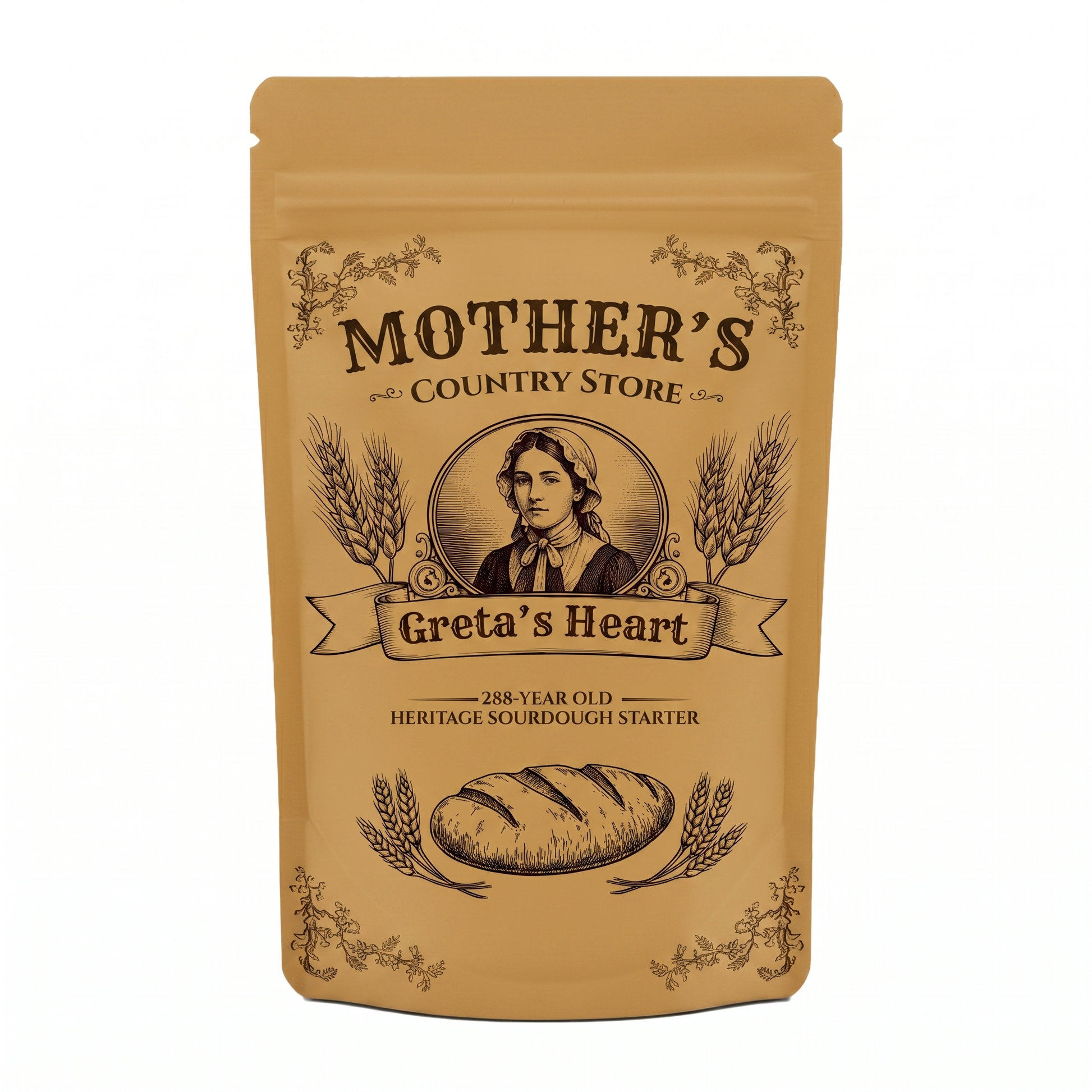 Greta's Heart — Bavarian Rye Sourdough Starter