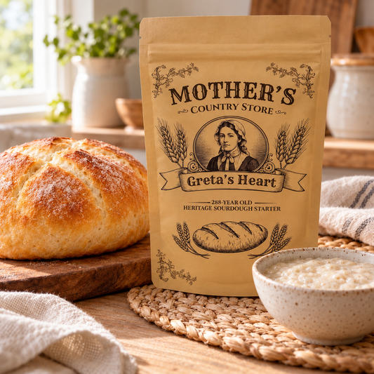 Greta's Heart — Bavarian Rye Sourdough Starter